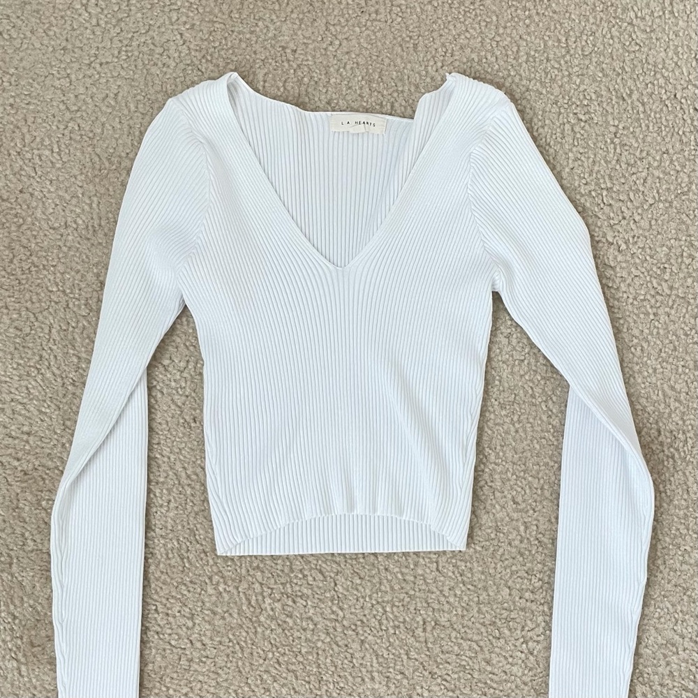 white thermal long sleeve